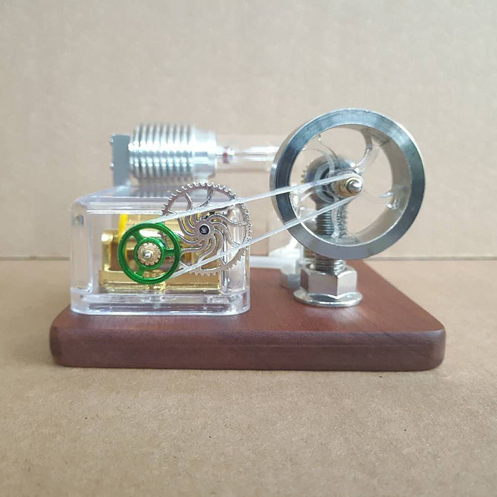 Stirling Engine powered music box