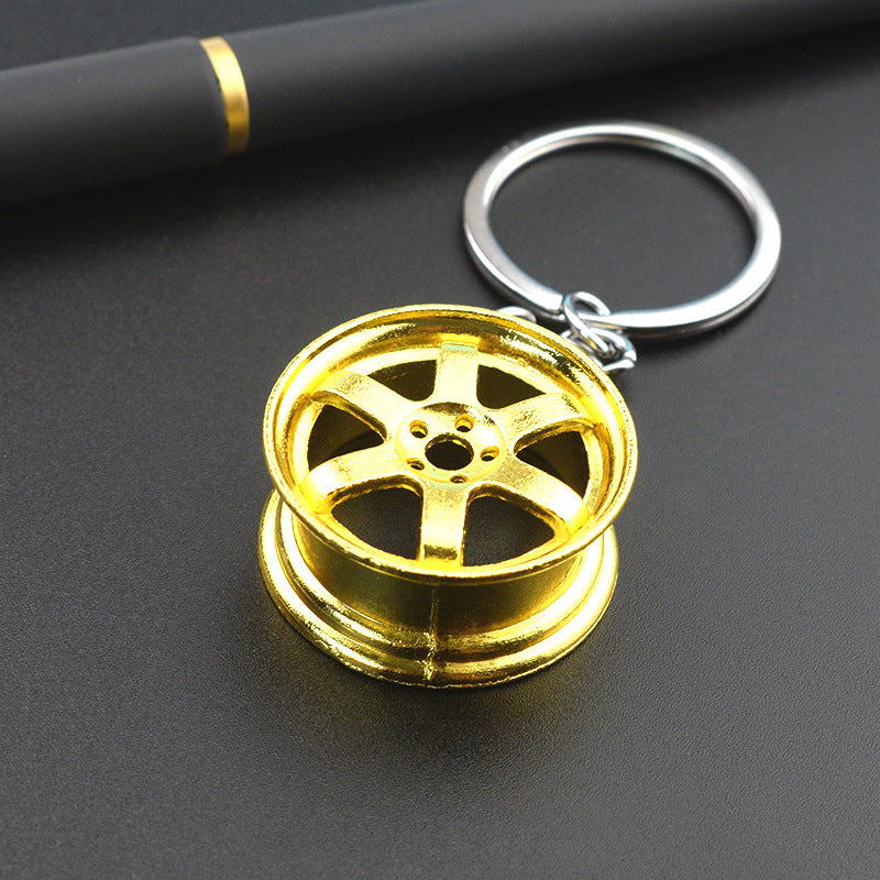 Car Wheel Keychain 2