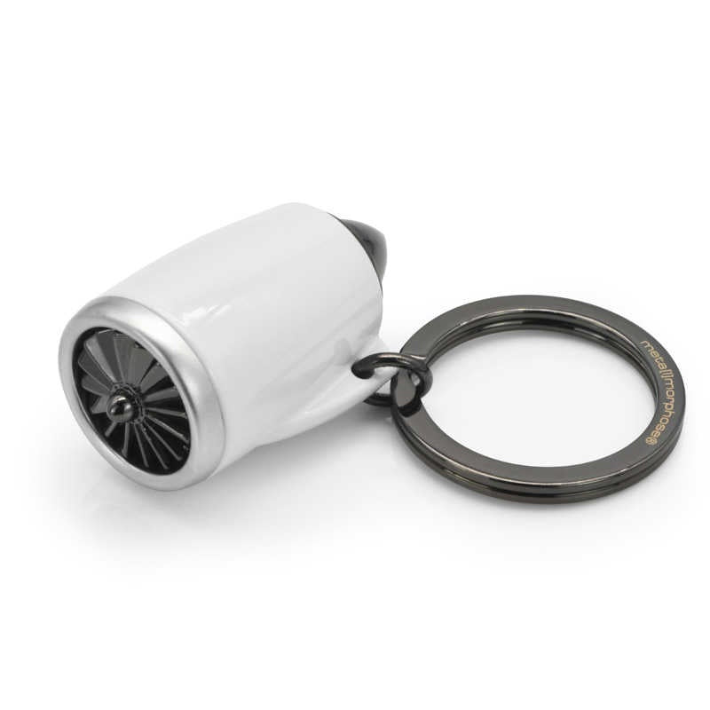 Airplane Engine Keychain (Zinc Alloy)