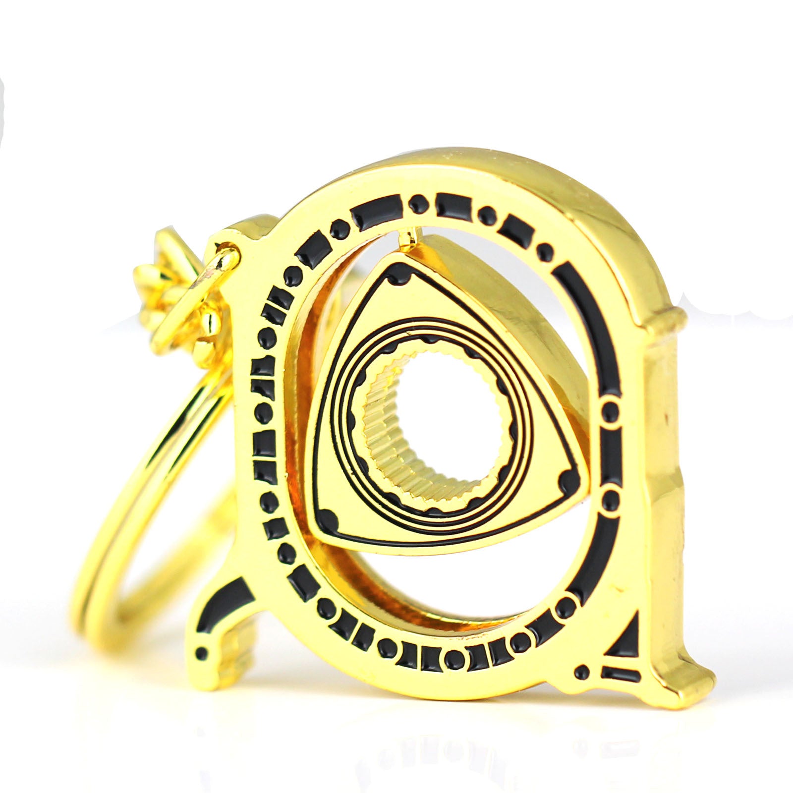 Spinning Rotary Engine Keychain